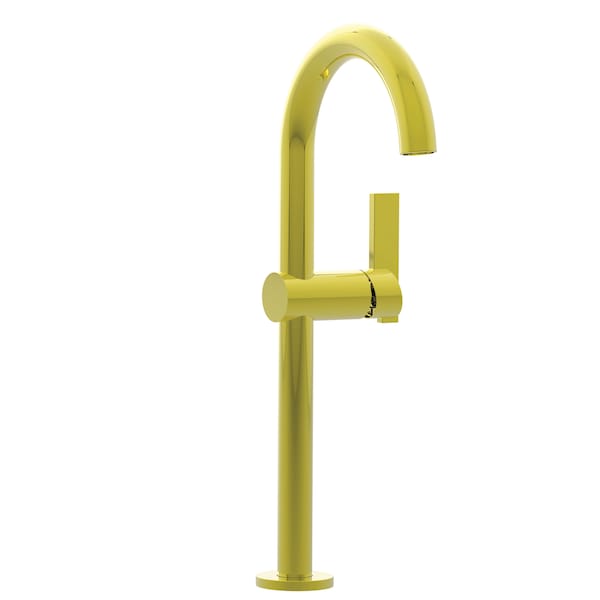Newport Brass Single Hole Vessel Faucet in Polished Gold (Pvd) 2413-24 - main
